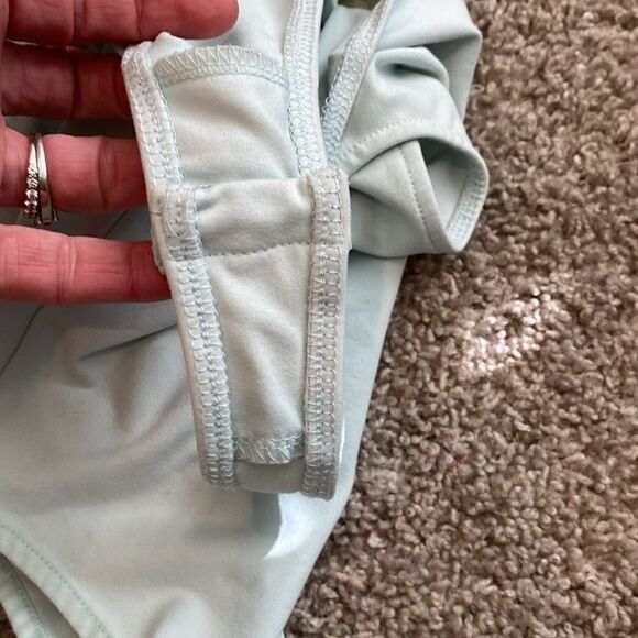 NWT - INTIMATELY FREE PEOPLE Baby Blue Thong Seamless Bodysuit Size: XS - Picture 8 of 9